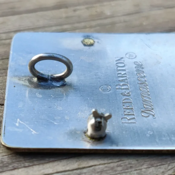 Vintage Reed & Barton Damascene Egyptian Pharoah pendant - Picture 6 of 9